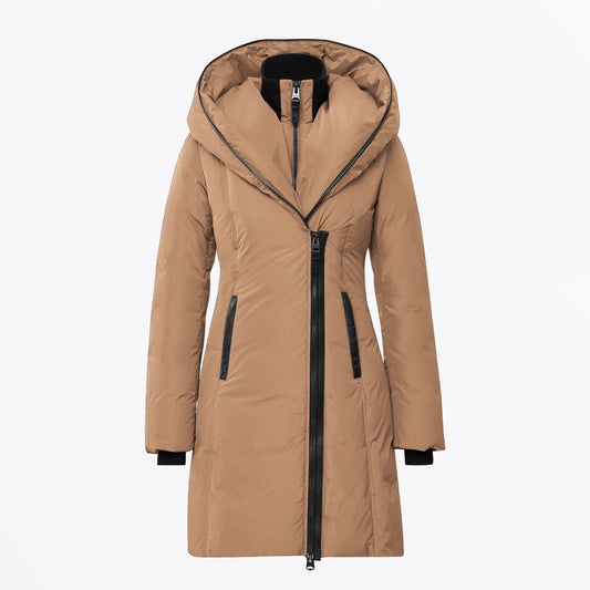 Kay No Fur Coat - Camel