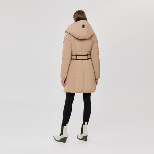 Kay No Fur Coat - Camel