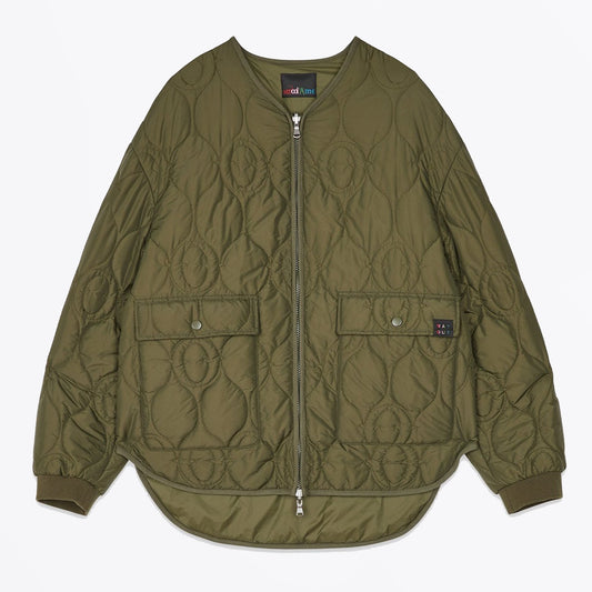 - Quilted Jacket - Military Green