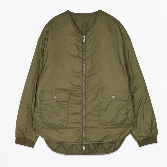 - Quilted Jacket - Military Green