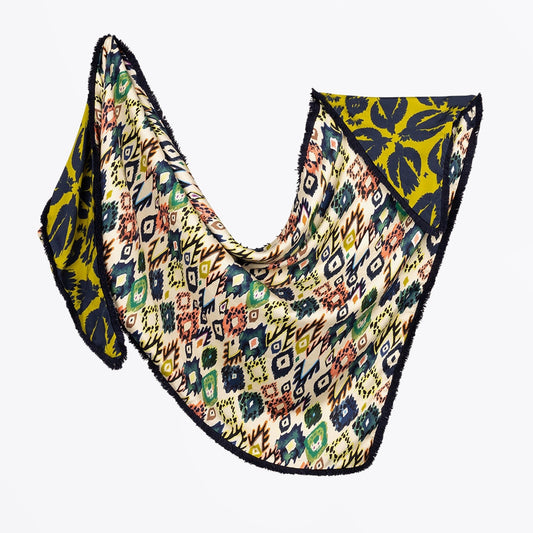 - Double Crafts Shawl - Ecru