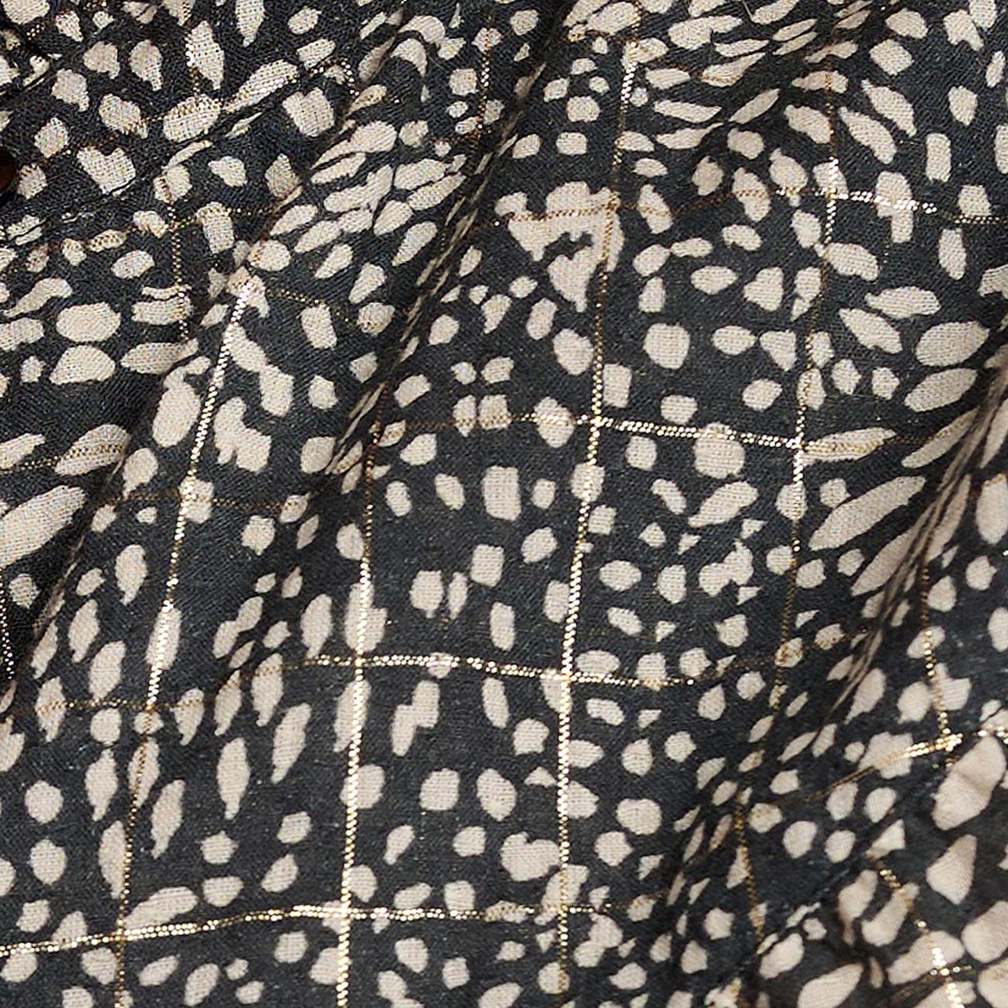 Flowy Twinkles Blouse - Black