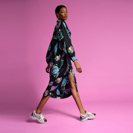 - Tides Deep Dress - Black