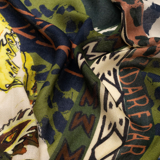 - Electric Tribal Shawl - Multi