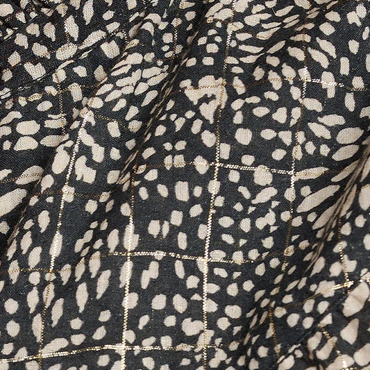 - Flowy Twinkle Dress - Black