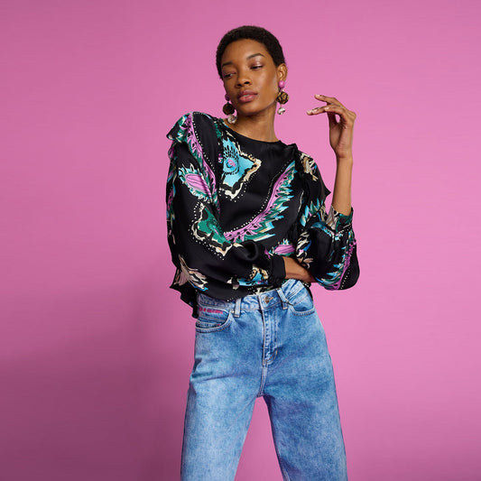 - Tides Deep Top - Black