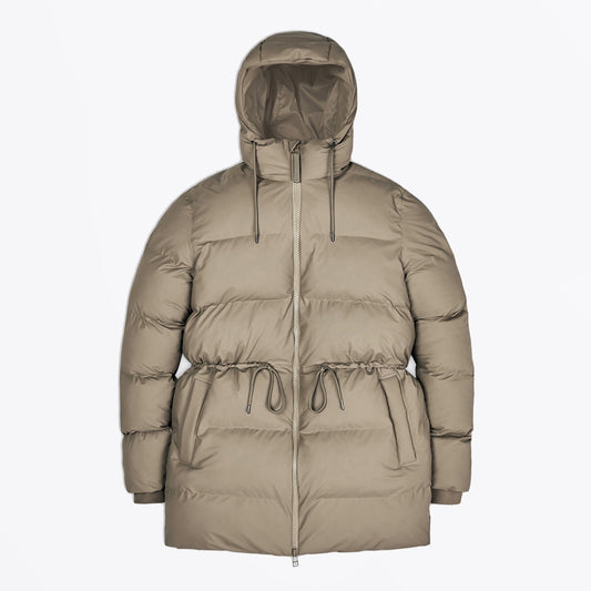 - Puffer W Jacket - Taupe