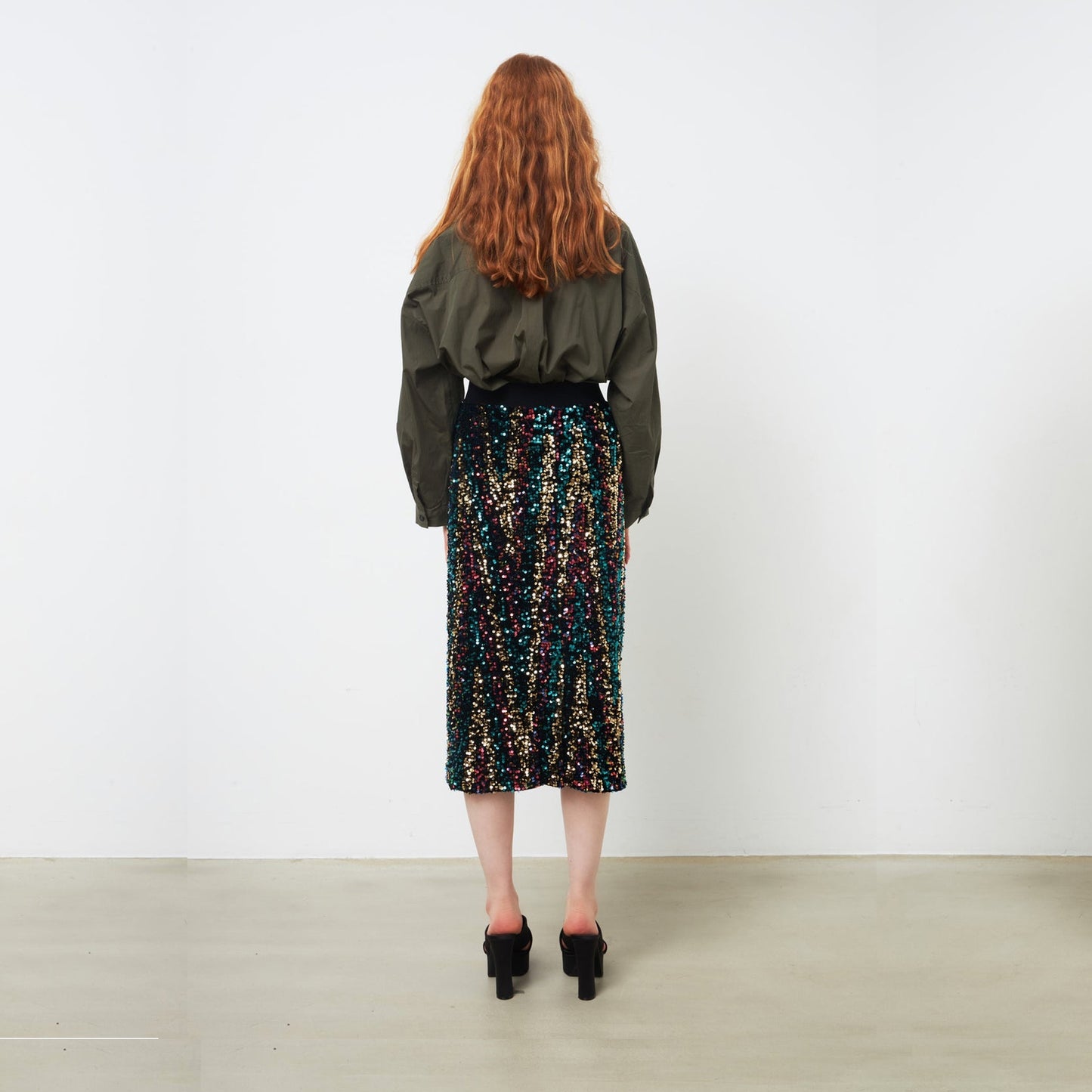 - Camma Skirt - Black Lightning