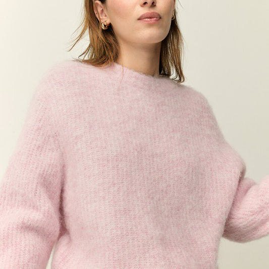 Foully Alpaca Mix Sweater - Petal Melange