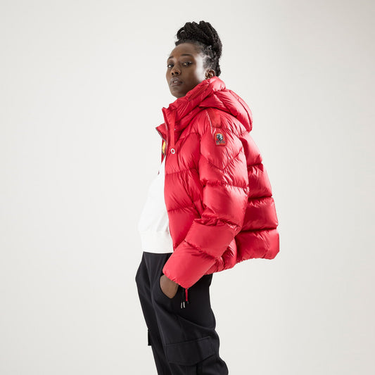 - Tilly Puffer Jacket - Unique Red