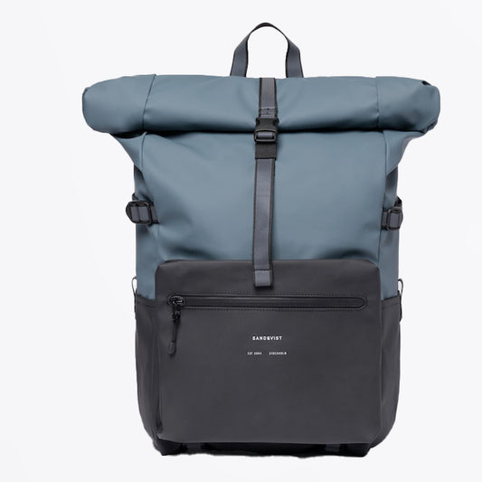 - Ruben 2.0 Backpack - Black and Steel Blue