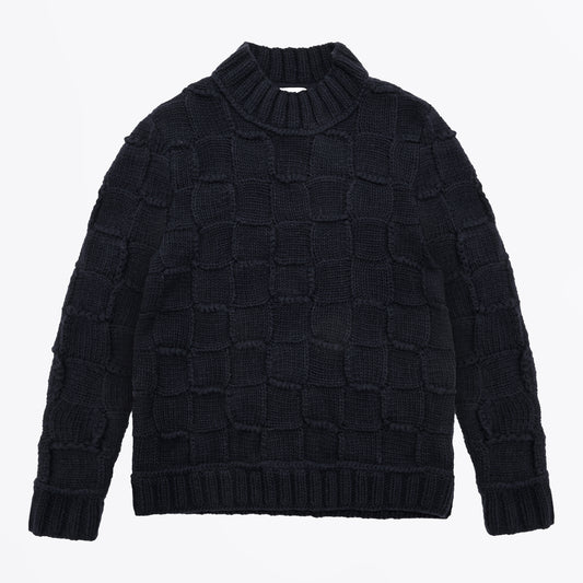 - Bluto Knit Jumper - Blue