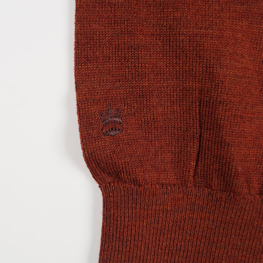 Merino Crew Neck Pullover - Jasper Melange