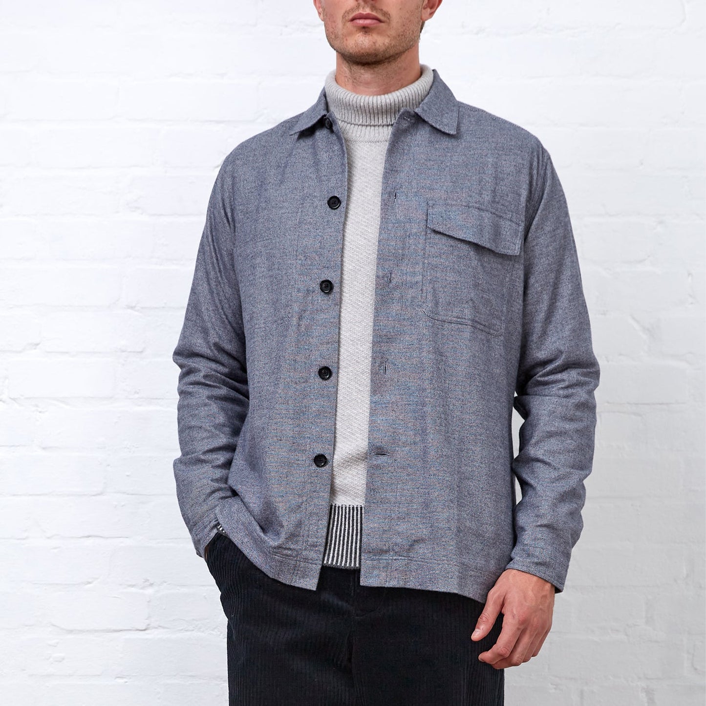 - Avery Overshirt - Rutherford Blue