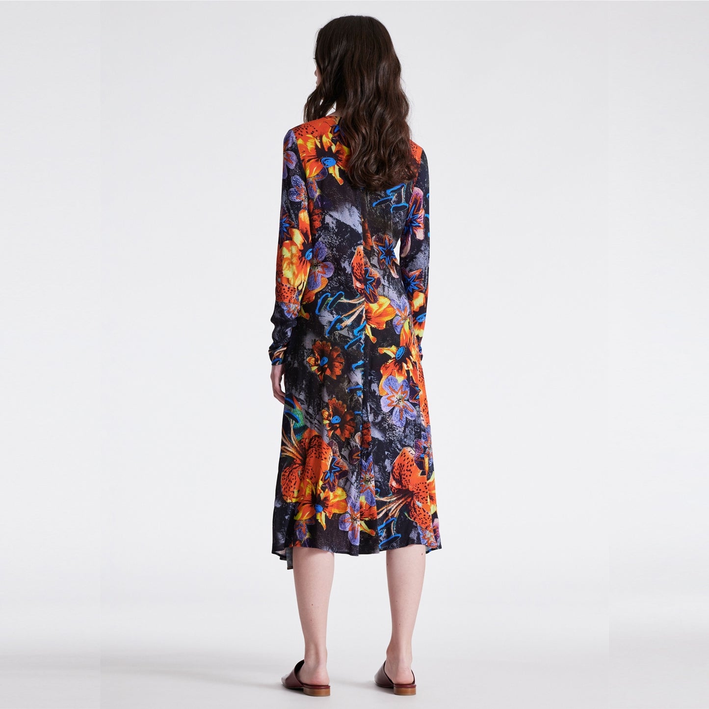 - Winter Hawaiian Dress - Multi