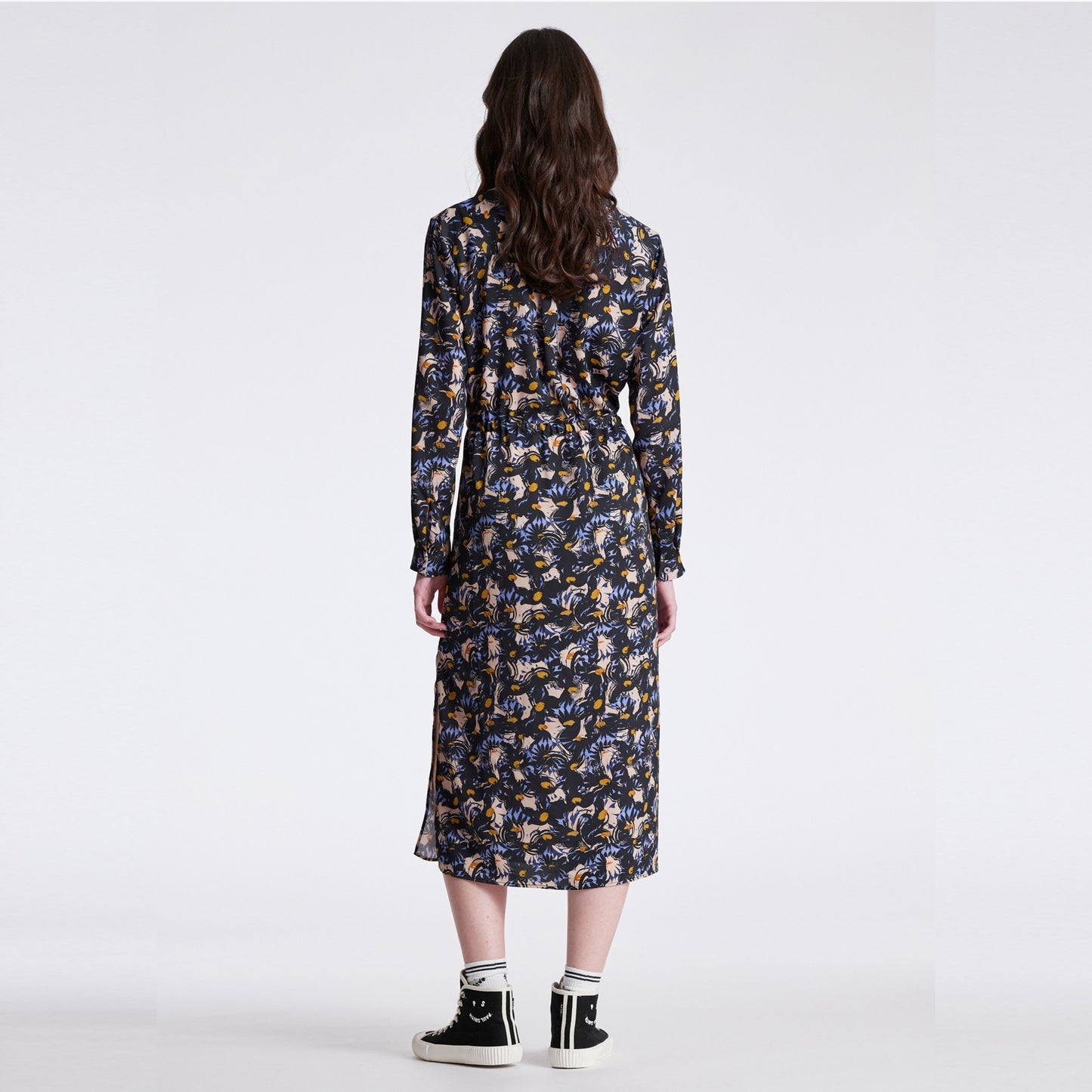 - Snow Pixie Shirt Dress - Blue