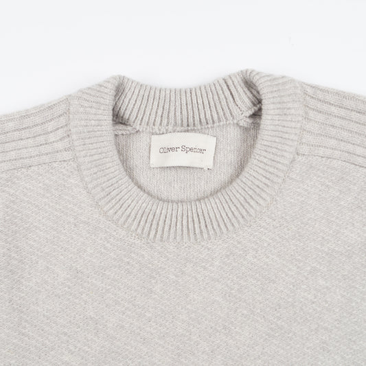 - Blake Blenheim Jumper - Light Grey