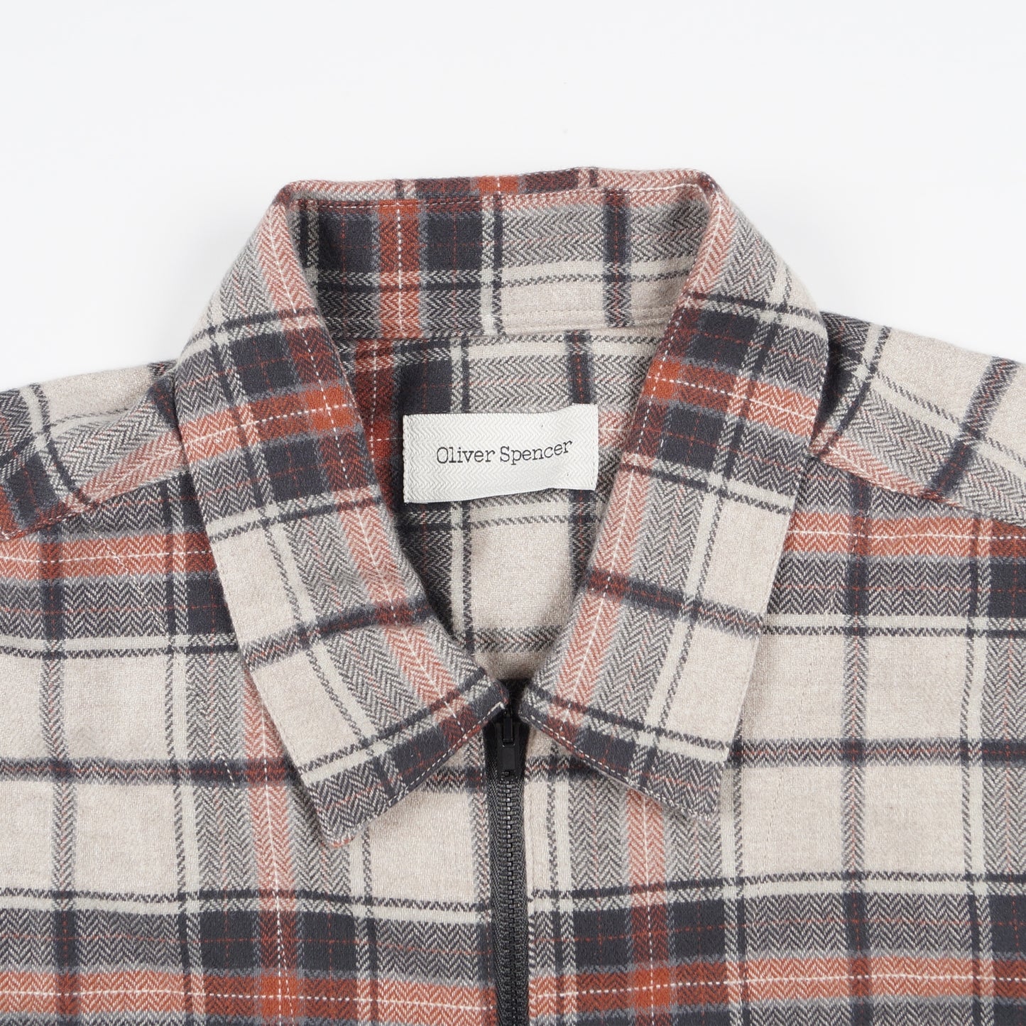 Half Zip Overshirt - Leander Beige