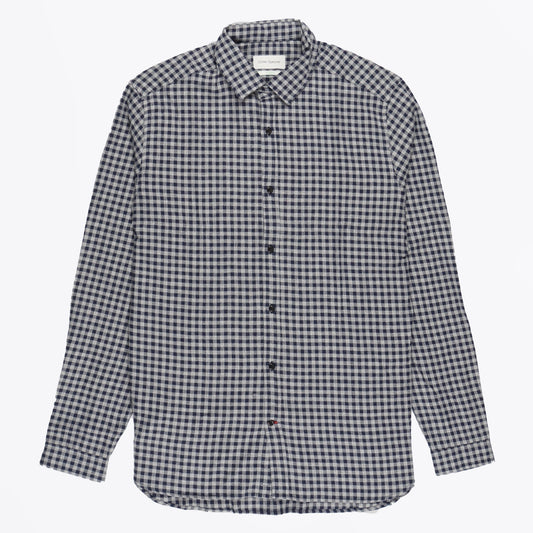 - Clerkenwell Tab Shirt - Cora Blue