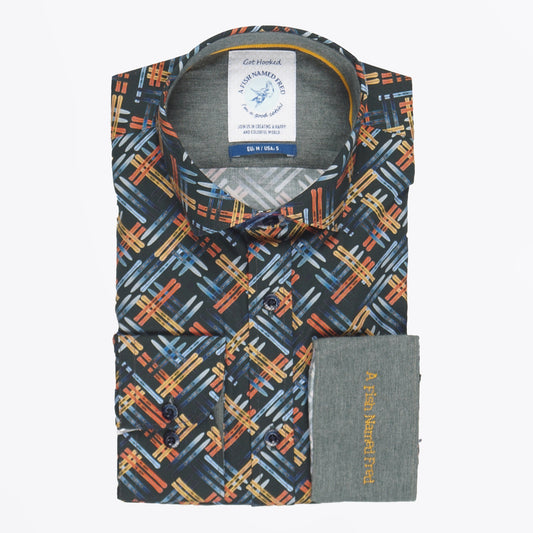 - Ski Check Shirt - Green