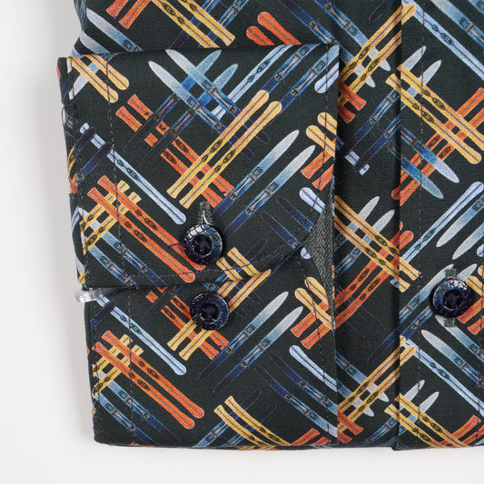 - Ski Check Shirt - Green