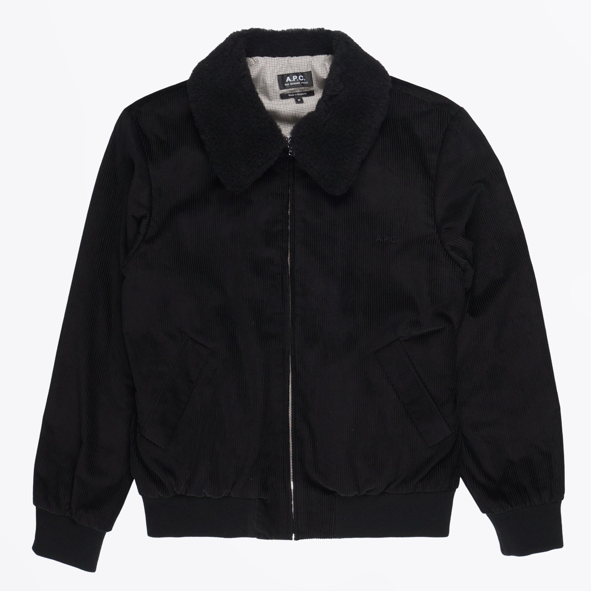 A.P.C. - - New Gilles Bomber Jacket - Black – MR & MRS STITCH.COM