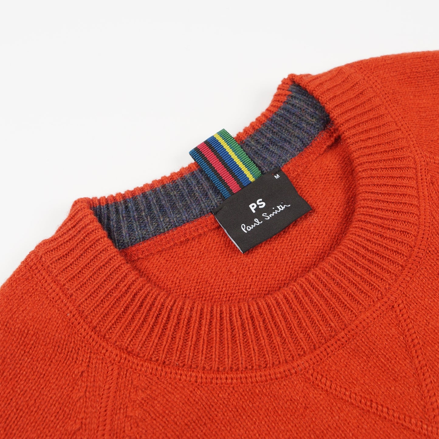 - Crew Neck Pullover - Dark Rust