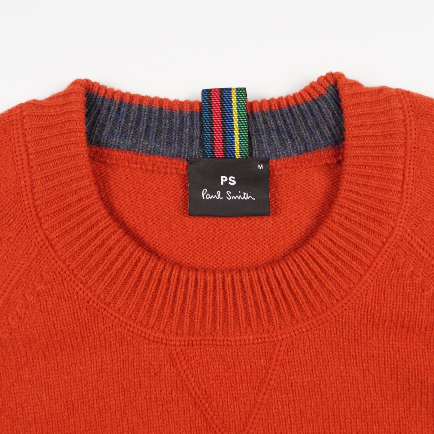 - Crew Neck Pullover - Dark Rust