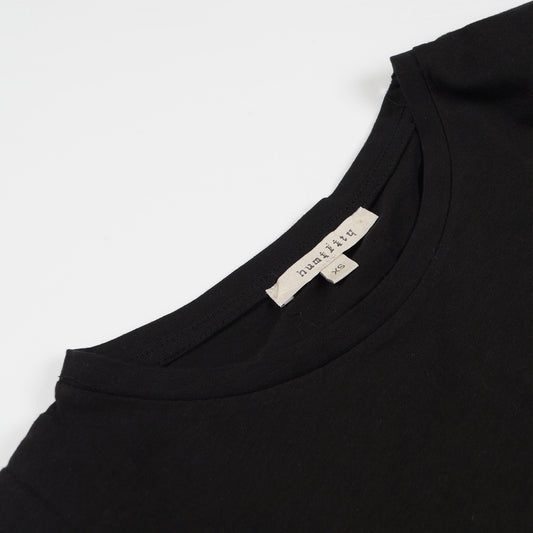 - Suna Scoop Neck T-Shirt - Black