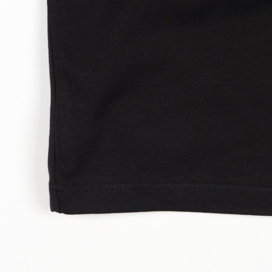 - Suna Scoop Neck T-Shirt - Black