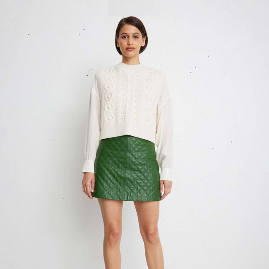 Gypsie Sweater Vest - Ecru