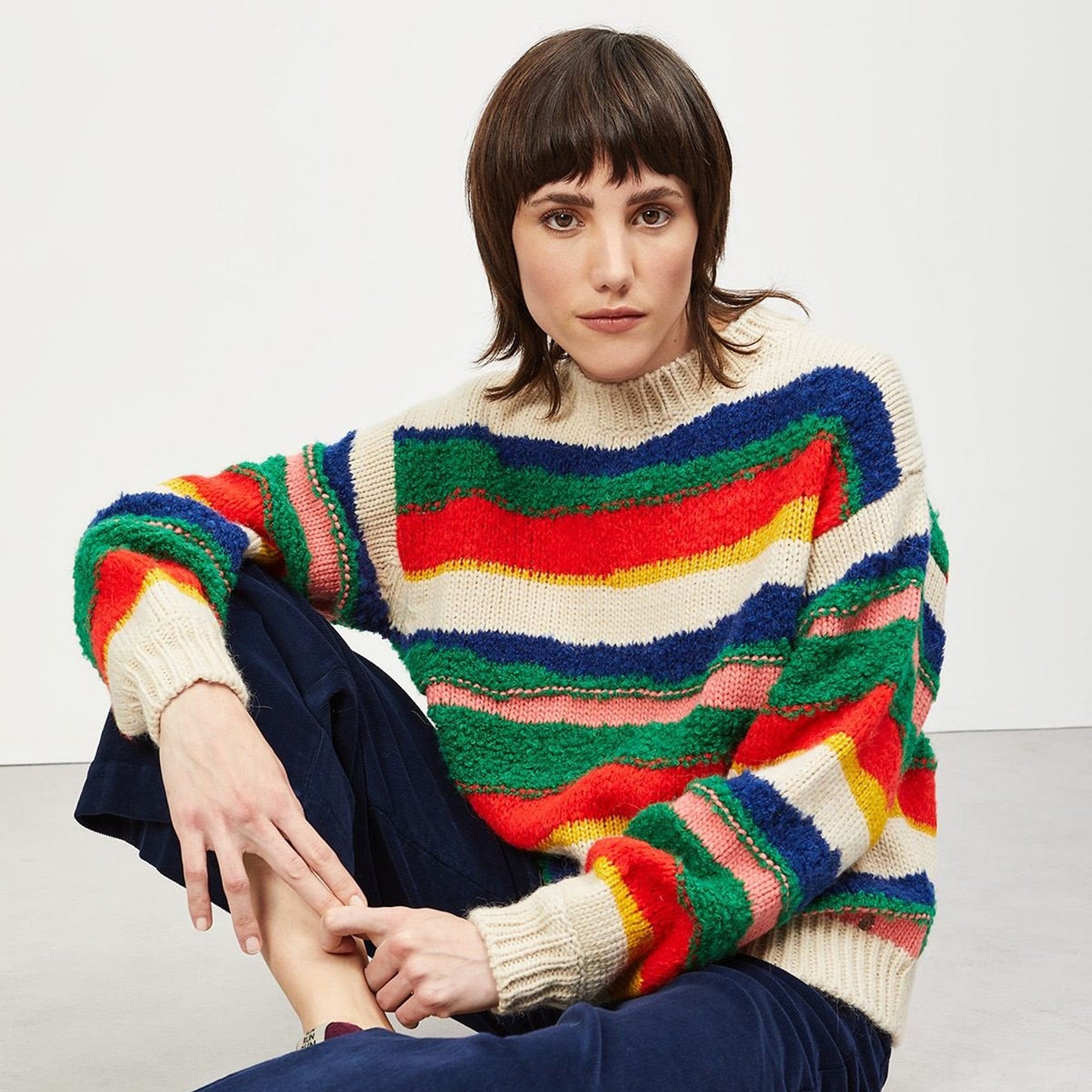 - Striped Knitwear - Multi