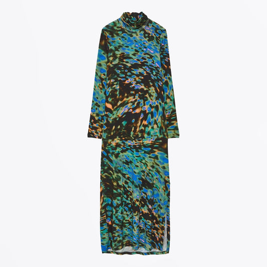 - Patterned Dress - Multi