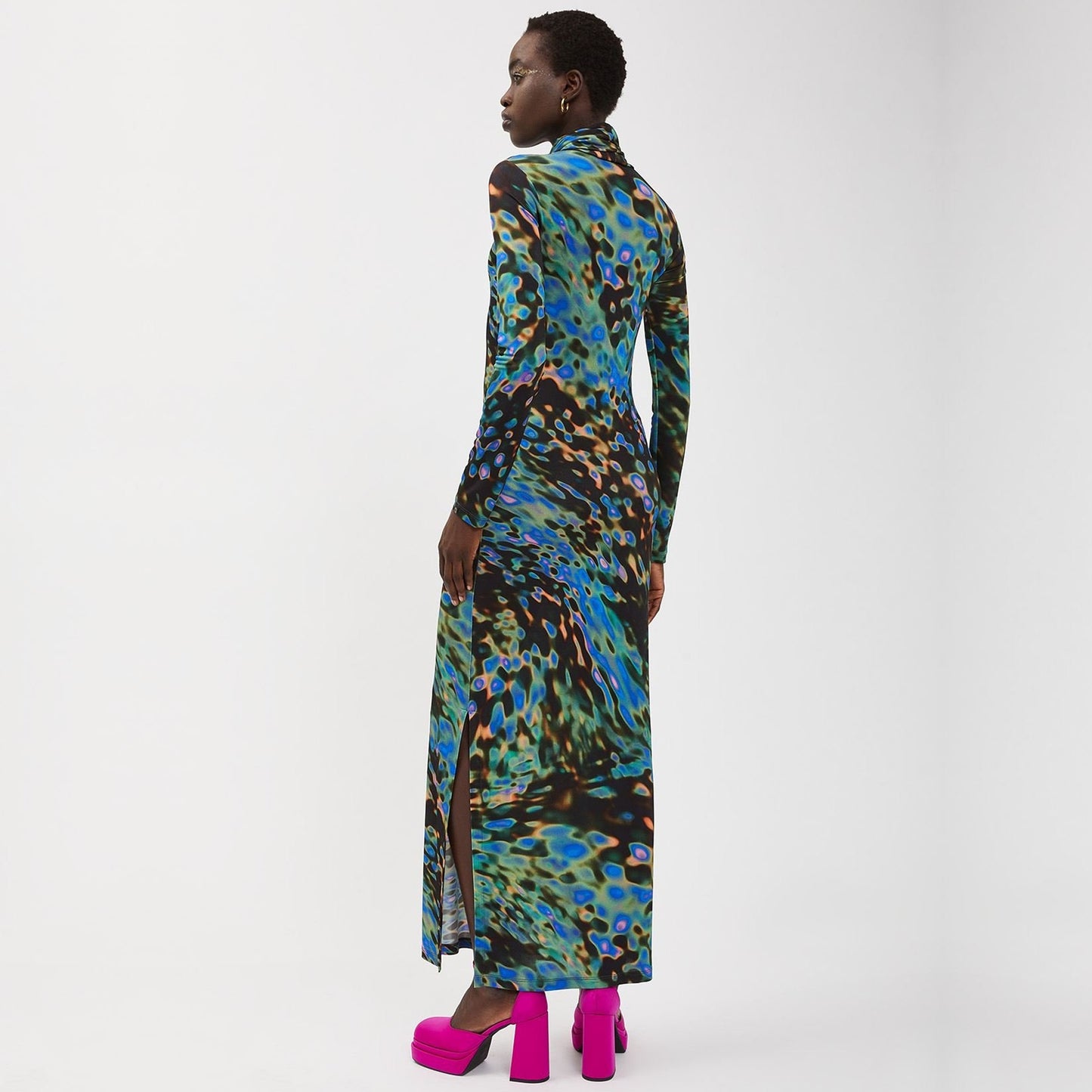 - Patterned Dress - Multi