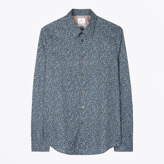 - Rockery Tailored Fit Shirt - Very Dark Navy