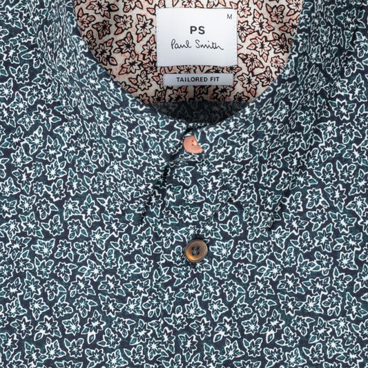 - Rockery Tailored Fit Shirt - Very Dark Navy