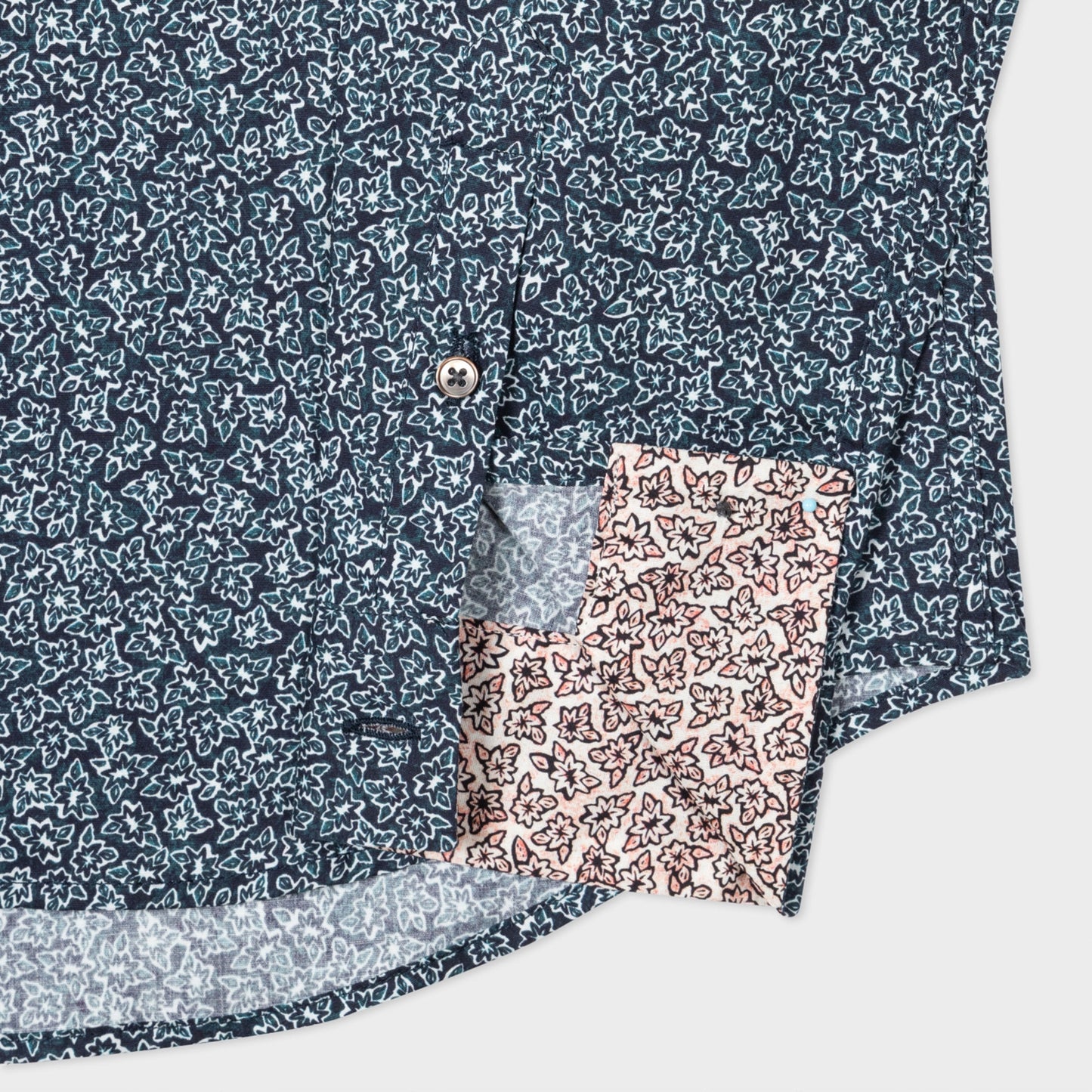 - Rockery Tailored Fit Shirt - Very Dark Navy