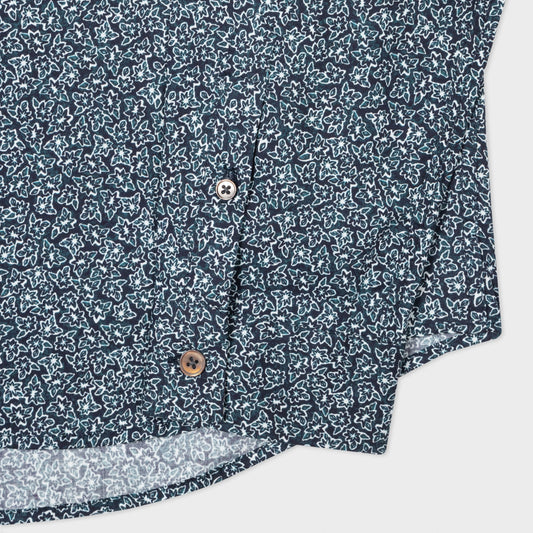 - Rockery Tailored Fit Shirt - Very Dark Navy