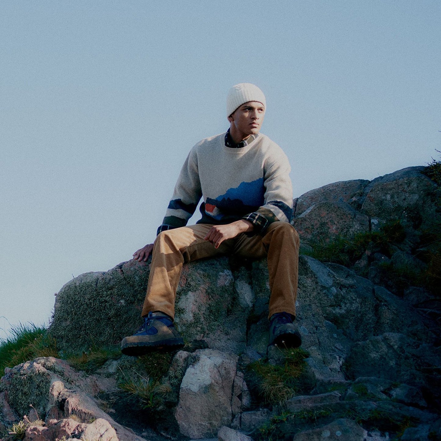 - Rune - Landscape Pullover - Utility Khaki