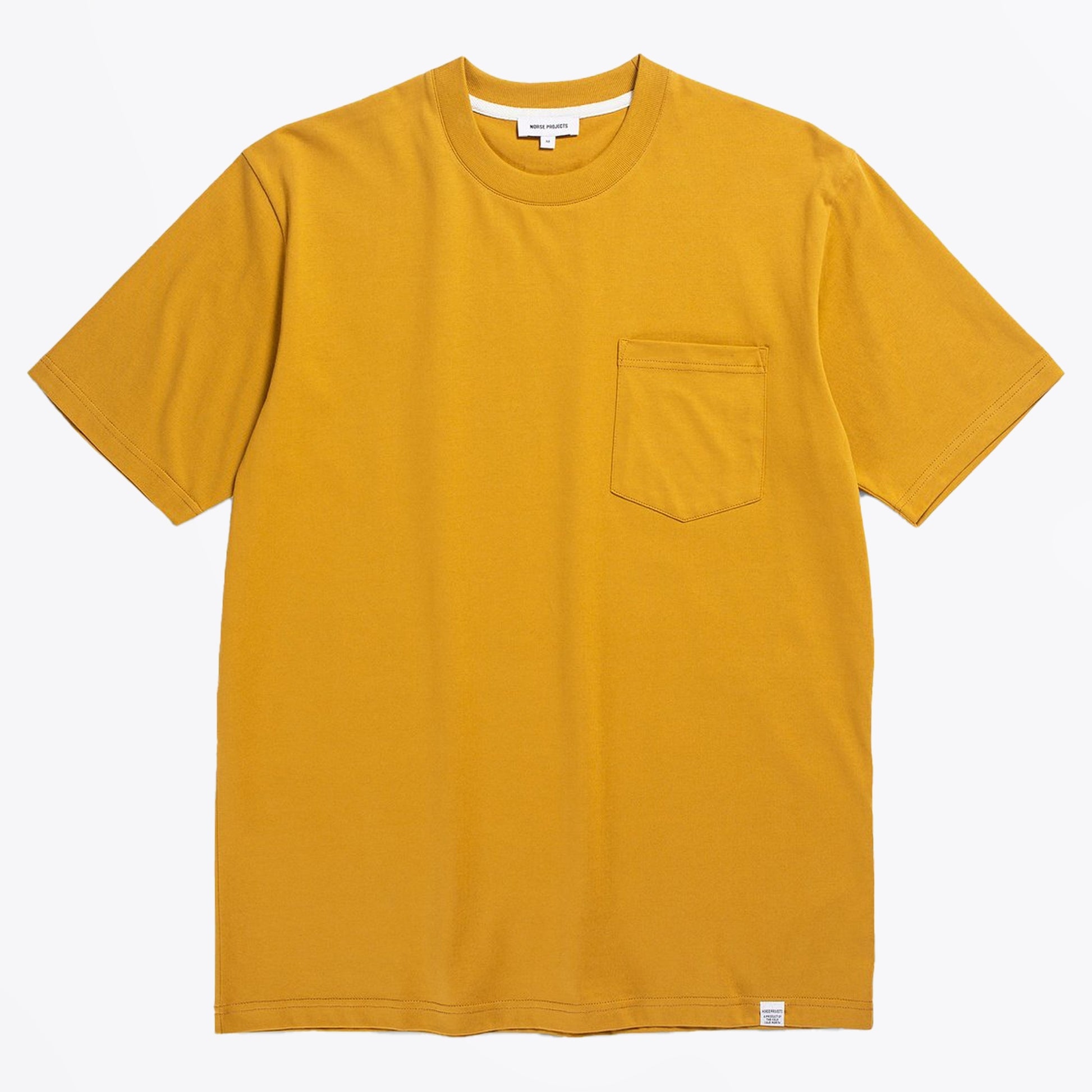 Norse Johannes - Standard Pocket T-Shirt - Turmeric Yellow