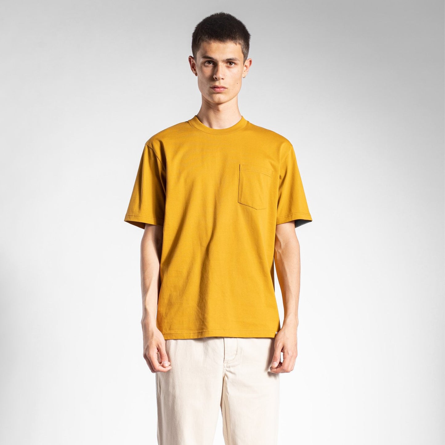 Johannes - Standard Pocket T-Shirt - Turmeric Yellow