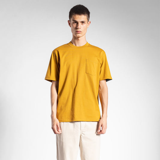 Johannes - Standard Pocket T-Shirt - Turmeric Yellow