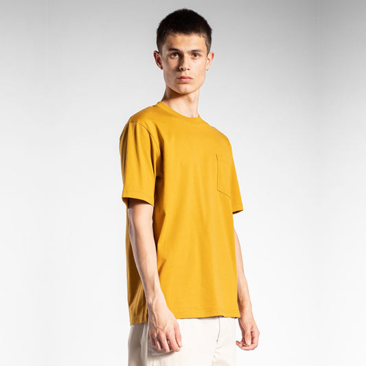 Johannes - Standard Pocket T-Shirt - Turmeric Yellow