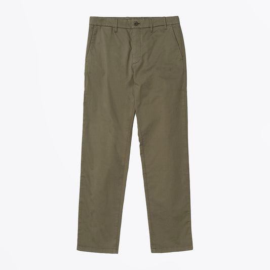 - Aros - Regular Light Stretch Trousers - Ivy Green