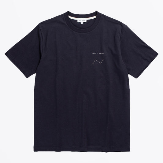 Johannes - Norse X Ryan Carl T-Shirt - Dark Navy