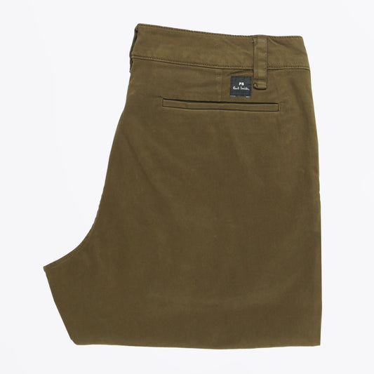 - Organic Cotton Trousers - Olive