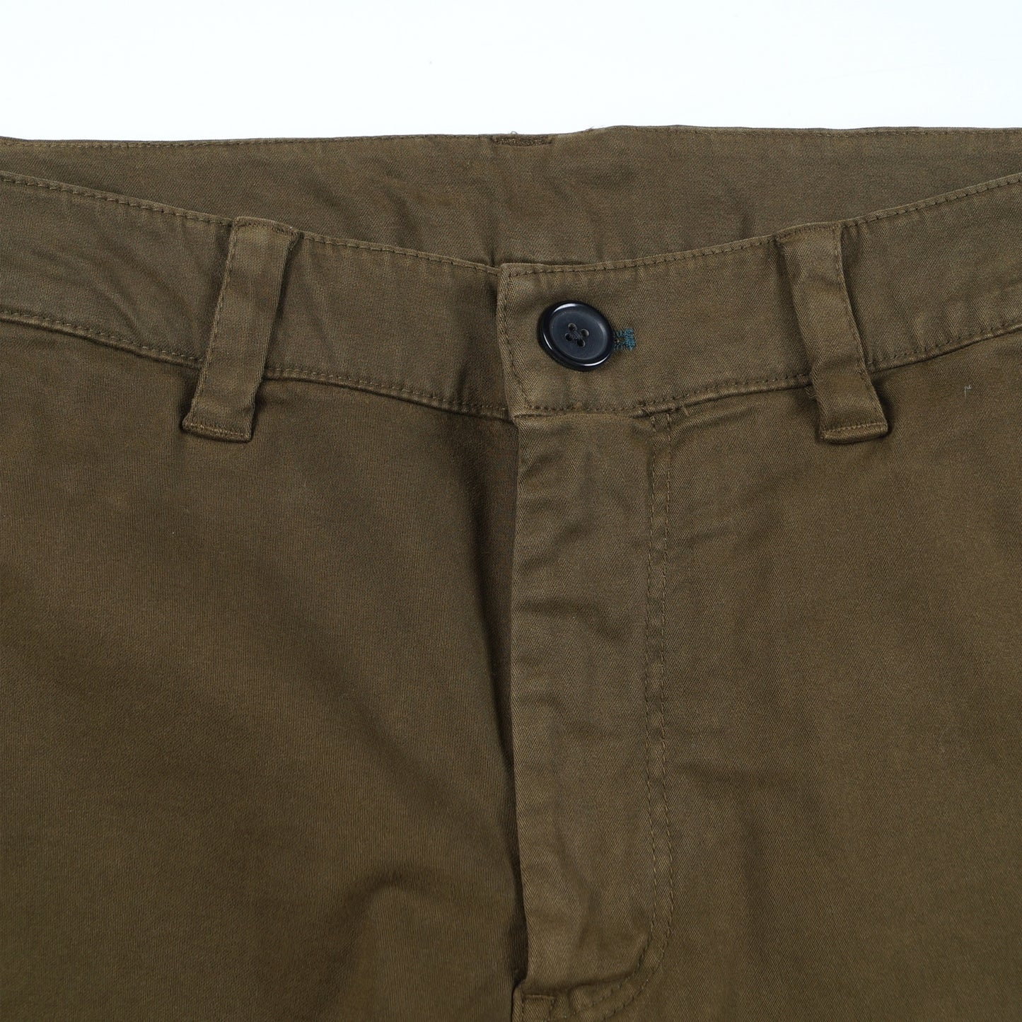 - Organic Cotton Trousers - Olive