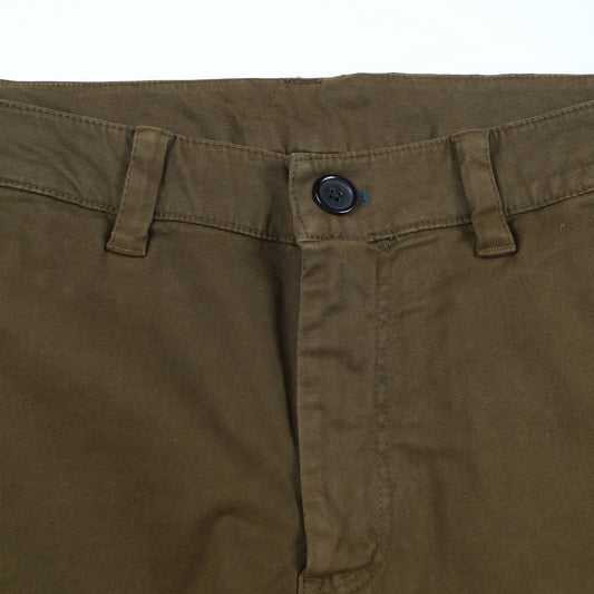 - Organic Cotton Trousers - Olive
