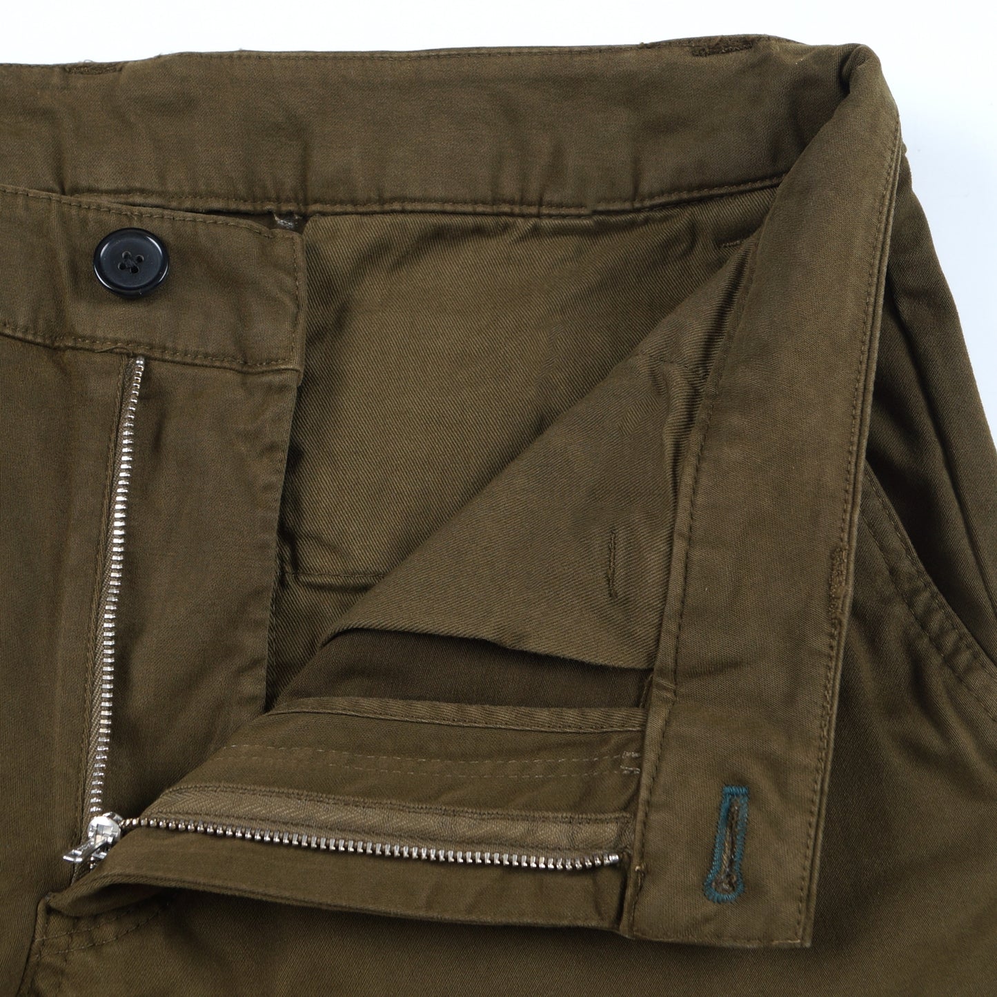 - Organic Cotton Trousers - Olive