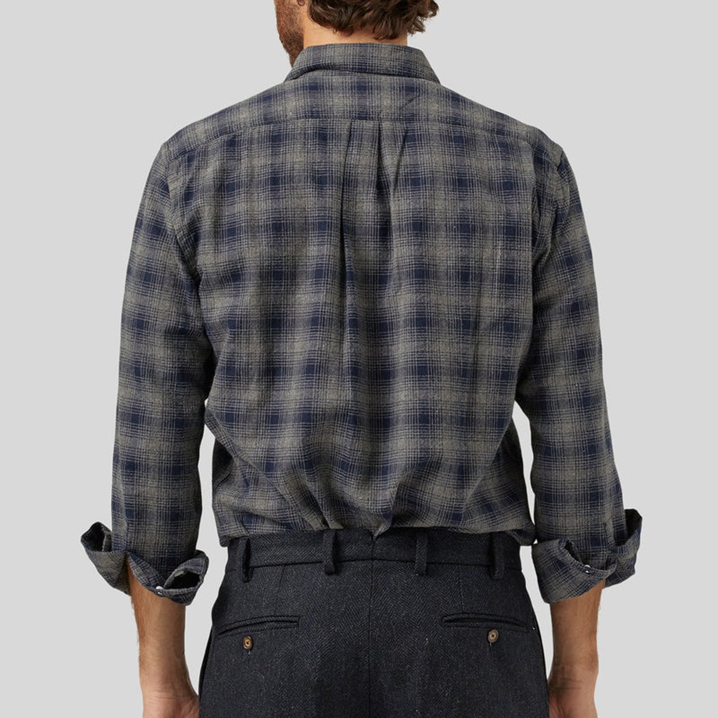 - Trinity Check Shirt - Blue
